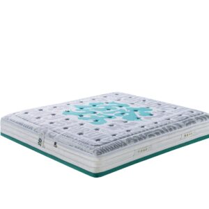 Anti-Mite Mattress Double-Sided Jacquard Resilience Sponge Gel Memory Foam Pocketed Spring Mattress