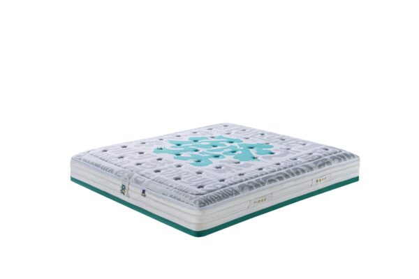Anti-Mite Mattress Double-Sided Jacquard Resilience Sponge Gel Memory Foam Pocketed Spring Mattress