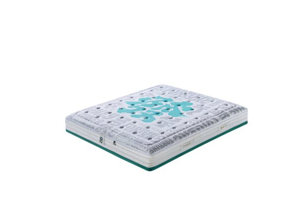 Anti-Mite Mattress Double-Sided Jacquard Resilience Sponge Gel Memory Foam Pocketed Spring Mattress - 图片 2