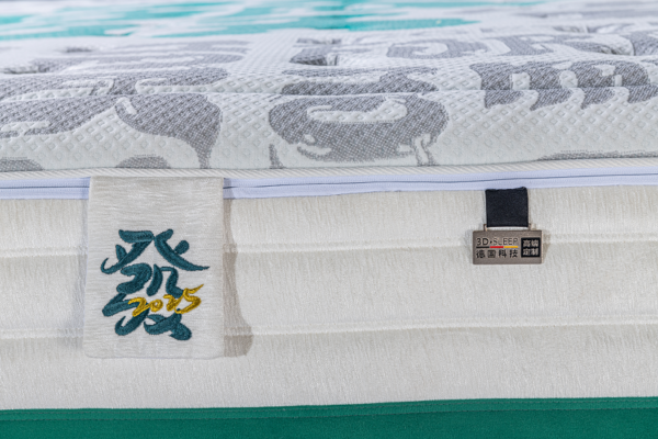 Anti-Mite Mattress Double-Sided Jacquard Resilience Sponge Gel Memory Foam Pocketed Spring Mattress - 图片 5