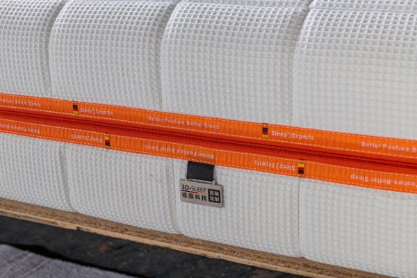 Waffle Glue-Free Silk Gel Memory Foam Pocketed Spring Mattress - 图片 3