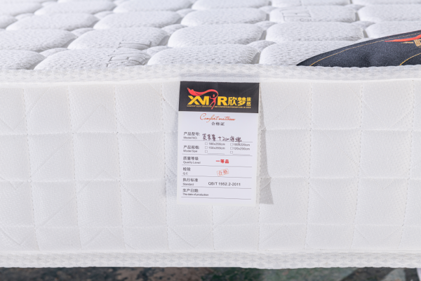 High Power Elastic Tencel-Fiber Resilient Individually Pocketed Spring Mattress - 图片 4