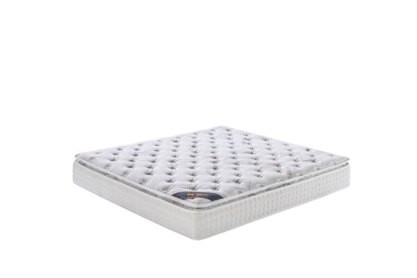 Double-Sided Jacquard Resilience Sponge Gel Memory Foam Pocketed Spring Mattress - 图片 2
